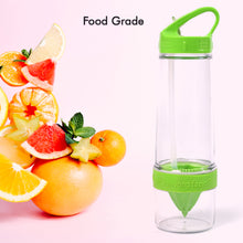 Citrus Zinger Sports Bottle with Juice Infuser – Portable Beverage Maker for Fresh Juices