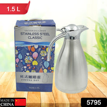 Vacuum Insulated Kettle Jug Vacuum Insulated Thermo Kettle Jug Insulated Vacuum Flask Vacuum Kettle Jug Stainless Steel For Milk Tea Beverage Home Office Travel Coffee (2.5 Ltr  1.5 Ltr  2 Ltr) (1pc)