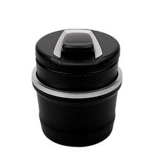 Portable Car Ashtray With Lid And Blue Led Light (1 Pc  With Color Box) Wukusy