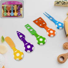 Football Soccer Cheese Knife Set (5 Pcs Set)