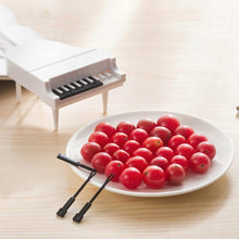 10pcs Creative Piano Fruit Forks Set - Dessert, Fruit & Snack Picking Tools