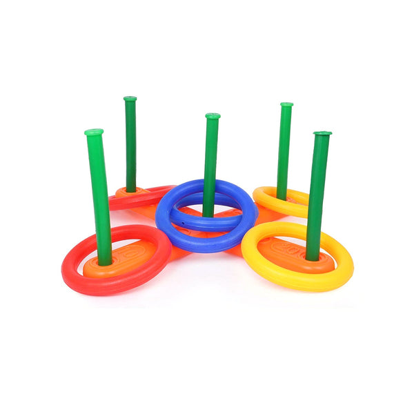 8078 13 Pc Ring Toss Game Widely Used By Childrens And Kids For Playing And Enjoying Purposes And All In All Kinds Of Household And Official Places Etc.