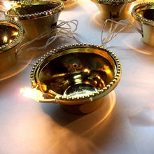 Led Diya Series Light Fairy Lights For Diwali Decoration (16 Diya)