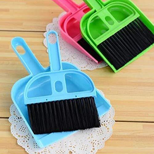 Mini Dustpan and Brush Broom Set - 2 Pcs, Multipurpose Cleaning Tool