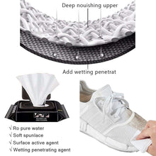 Shoe Cleaning Wet Wipes – Disposable Quick Wipes for Sneakers, Dirt & Stain Removal, Travel-Friendly