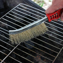 Stainless Steel Wire Hand Brush – Metal Cleaner for Rust and Paint Removal Tool