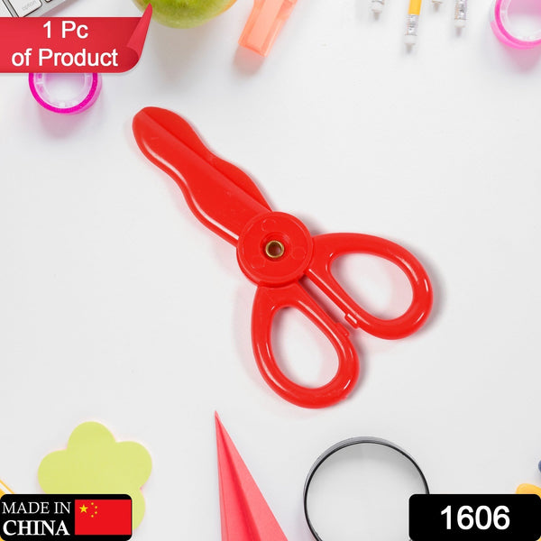 Plastic Child-Safe Scissor Set – Toddlers Pre-School Training Scissors for Kids Art Supplies