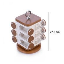 12-Jar Revolving Spice Rack