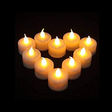 Festival Decorative - Led Tealight Candles  Battery Operated Candle Ideal For Party Wedding Birthday Gifts (12pc)(White)