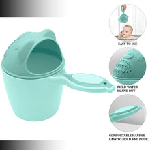 Baby Shampoo Shower Cup – Soft Bathing Mug for Safe Hair Washing