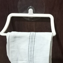 Self-Adhesive Towel Holder - Multipurpose Wall-Mounted Hand Towel Hanger with Strong Adhesive.