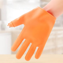 Silicone Thumb Knife Finger Protector Gloves for Cutting, Harvesting, and Gardening (Right-Handed, 1 Pc)