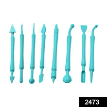 Fondant Cake Decor Flower Sugar Craft Tools – 8-Piece Clay Mould Set