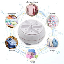 USB Turbine Washer - Portable Cloth Washing Tool for Household Bathrooms