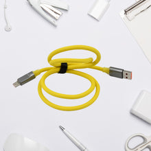 Type C Data Cable Fast Charging With Light (1 Mtr.  1 Pc)