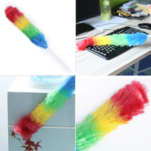 6321 Colorful Feather Duster  Microfiber Duster For Cleaning  Dusting Stick  Dusting Brush