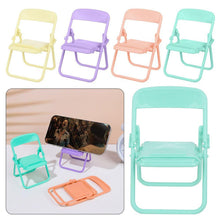 Chair-Style Mobile Stand - Universal Phone Holder for Home & Office