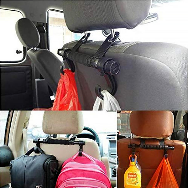 Back Seat Organizer – Headrest Luggage Bag Holder Hook for Car, Truck, SUV