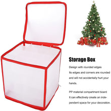 Storage Box Transparent Pvc Zipper Sealed Lasting Sock Organizer With Compartment (3030 Cm)