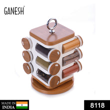 12-Jar Revolving Spice Rack