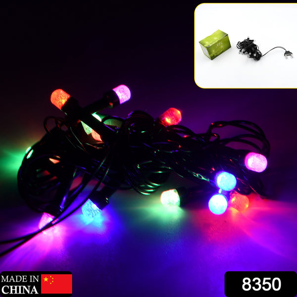 8350 3mtr Home Decoration Diwali  Wedding Led Christmas String Light Indoor And Outdoor Light Festival Decoration Led String Light Multi-color Light 1.4mm (15l 3 Mtr)