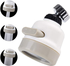 Rotatable Splash-Proof Water-Saving Nozzle – 3 Modes Faucet Filter Sprayer